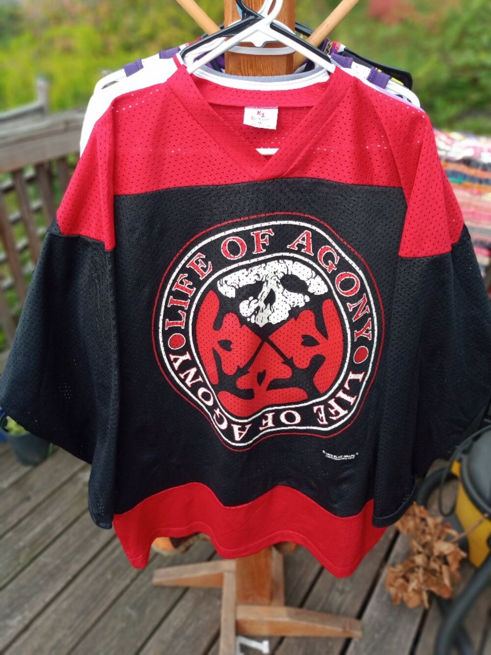 1995 Metal band Life of Agony Hockey Jersey (XL)